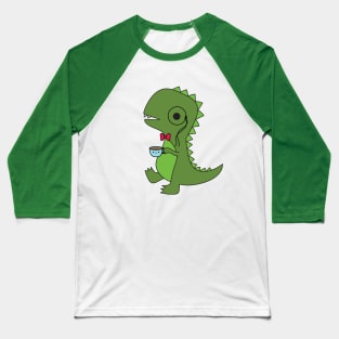 Tea-Rex Baseball T-Shirt